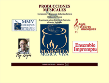 Tablet Screenshot of marmita.com